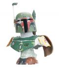 Figura estatua busto diamond select toys star wars legends in 3d boba fett episodio v escala 1 - 2