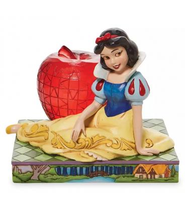 Figura enesco disney blancanieves y los siete enanitos blancanieves con manzana