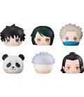 Pack 6 figuras antiestres megahouse jujutsu kaisen gekijouban fluffy squeeze bread box