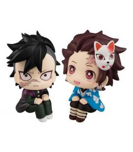 Pack 2 figuras megahouse look up genya & tanjiro kamado prueba final gift set