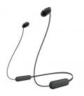 Auriculares inalámbrico intrauditivos sony wi-c100/ con micrófono/ bluetooth/ negros