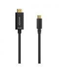 Cable Conversor HDMI 4K Aisens A109-0623/ USB Tipo-C Macho - HDMI Macho/ 80cm/ Negro