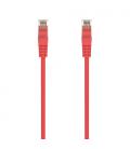 Cable de Red RJ45 AWG24 UTP Aisens A145-0556 Cat.6A/ LSZH/ 25cm/ Rojo