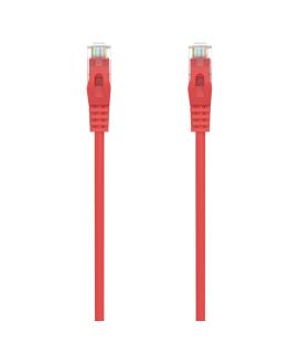 Cable de Red RJ45 AWG24 UTP Aisens A145-0557 Cat.6A/ LSZH/ 30cm/ Rojo