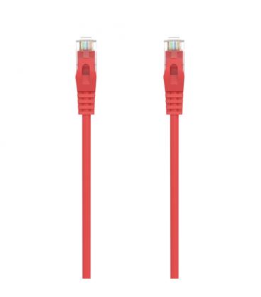 Cable de Red RJ45 AWG24 UTP Aisens A145-0557 Cat.6A/ LSZH/ 30cm/ Rojo