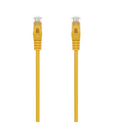 Cable de Red RJ45 AWG24 UTP Aisens A145-0563 Cat.6A/ LSZH/ 25cm/ Amarillo