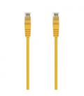 Cable de Red RJ45 AWG24 UTP Aisens A145-0563 Cat.6A/ LSZH/ 25cm/ Amarillo