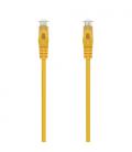 Cable de Red RJ45 AWG24 UTP Aisens A145-0564 Cat.6A/ LSZH/ 30cm/ Amarillo