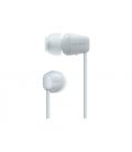 Auriculares Inalámbrico Intrauditivos Sony WI-C100/ con Micrófono/ Bluetooth/ Blancos