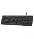 Teclado subblim business slim silencioso/ negro