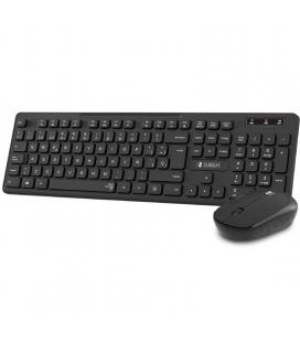 Teclado y ratón inalámbrico subblim combo business slim cssw10/ negro