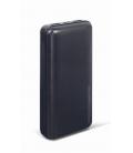 POWERBANK GEMBIRD 20000mAh 1x microUSB A 2x USB-A NEGRO