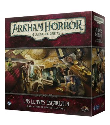 Juego de mesa arkham horror: las llaves escarlata exp investigadores pegi 14