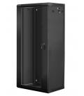 Armario rack lanberg 27u 600 x 450 19pulgadas carga maxima 60kg negro