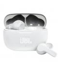 Auriculares bluetooth jbl wave 200tws con estuche de carga/ autonomía 5h/ blancos