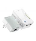 TP-Link TL-WPA4220 KIT adaptador de red PowerLine 300 Mbit/s Ethernet Wifi Blanco 1 pieza(s)