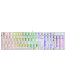 Teclado Gaming Mecánico Mars Gaming MK422WBES/ Blanco/ Switch Mecánico Azul