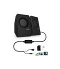 Altavoces conceptronic bjorn02b 6w negro