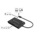 Lector de tarjetas externo conceptronic USB 2.0 lector dnie 3.0