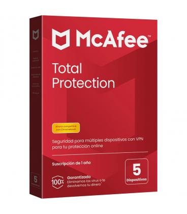 Antivirus mcafee total protection 5 dispositivos