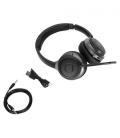 Targus AEH104GL auricular y casco Auriculares Inalámbrico y alámbrico Diadema Llamadas/Música USB Tipo C Bluetooth Negro