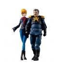 Figuras megahouse g.m.g mobilesuit gundam principality of zeon army 07 ramba ral & crowley hamon