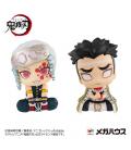 Pack 2 figuras megahouse demon slayer kimetsu no yaiba gyomei uzui