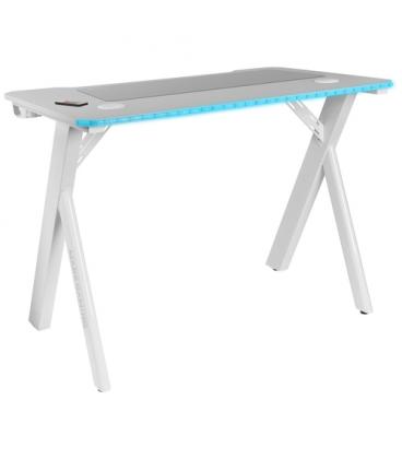 Mesa Gaming Mars Gaming MGD100RGB/ 100 x 60 x 74cm/ Blanca