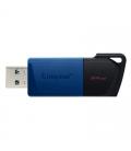 Memoria usb 3.2 kingston 64gb datatraveler dtxm azul