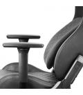 Mars Gaming MGC-ULTRA Negro Silla Gaming Ergonómica Respaldo Ergofit Reposabrazos 3D Soporte Lumbar + Cojín Cervical Ruedas XL