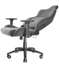 Mars Gaming MGC-ULTRA Gris Silla Gaming Ergonómica Respaldo Ergofit Reposabrazos 3D Soporte Lumbar + Cojín Cervical Ruedas XL