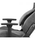 Mars Gaming MGC-ULTRA Gris Silla Gaming Ergonómica Respaldo Ergofit Reposabrazos 3D Soporte Lumbar + Cojín Cervical Ruedas XL