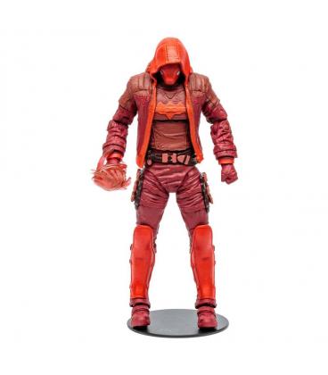 Figura mcfarlane toys dc gaming red hood monochromatic etiqueta dorada