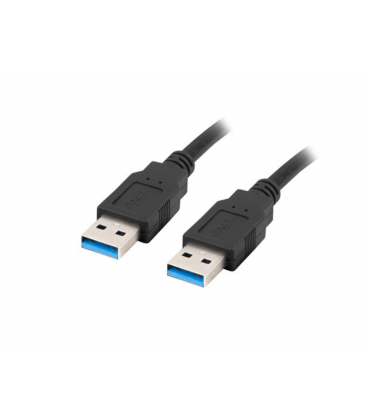 CABLE USB 3.0 LANBERG MACHO/MACHO 1.0M NEGRO