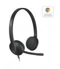 Logitech Usb H340 Auriculares Alámbrico Diadema Oficina/Centro de llamadas USB tipo A Negro