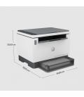 HP LaserJet Impresora multifunción Tank 2604dw, Blanco y negro, Impresora para Empresas, Conexión inalámbrica; Impresión a doble