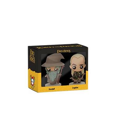 Set 2 figuras sd toys pokis el seor de los anillos gandalf y legolas