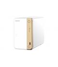 QNAP TS-262 NAS Torre Ethernet Oro, Blanco N4505