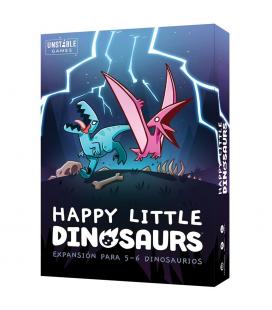 Juego de mesa happy little dinosaurs expansion para 5 - 6 dinosaurios (jugadores)