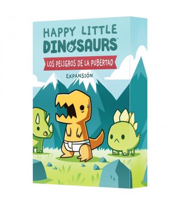 Juego de mesa happy little dinosaurs expansion los peligros de la pubertad pegi 8