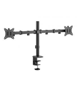 iggual SPM02 Soporte pinza 2 monitores 17"-32"