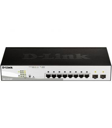 Switch gestionado d-link dgs-1210-08p/ 8 puertos/ rj45 10/100/1000/ sfp/ poe