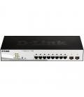 Switch gestionado d-link dgs-1210-08p/ 8 puertos/ rj45 10/100/1000/ sfp/ poe