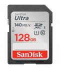 Tarjeta de memoria sandisk ultra 128gb sd hc uhs-i - sdxc/ clase 10/ 140mbs