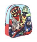 Mochila infantil 3d avengers