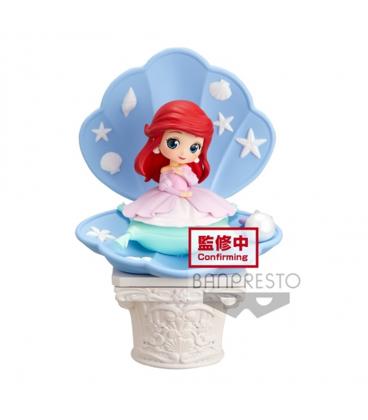 Figura banpresto q posket disney la sirenita ariel vestido rosa ver. a