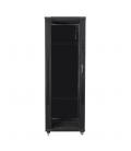 Armario lanberg rack 19pulgadas 37u 600x800 flat pack black negro