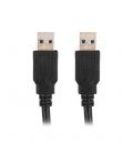 Cable usb 3.0 lanberg 1m - macho - macho - negro