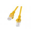 Latiguillo rj45 lanberg cat.6 utp 0.25m fluke passed naranja