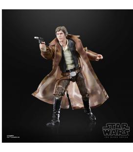 Figura hasbro the black series star wars - han solo (endor)